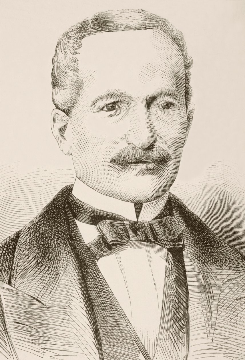 Jose Balta y Montero (litho) av English School