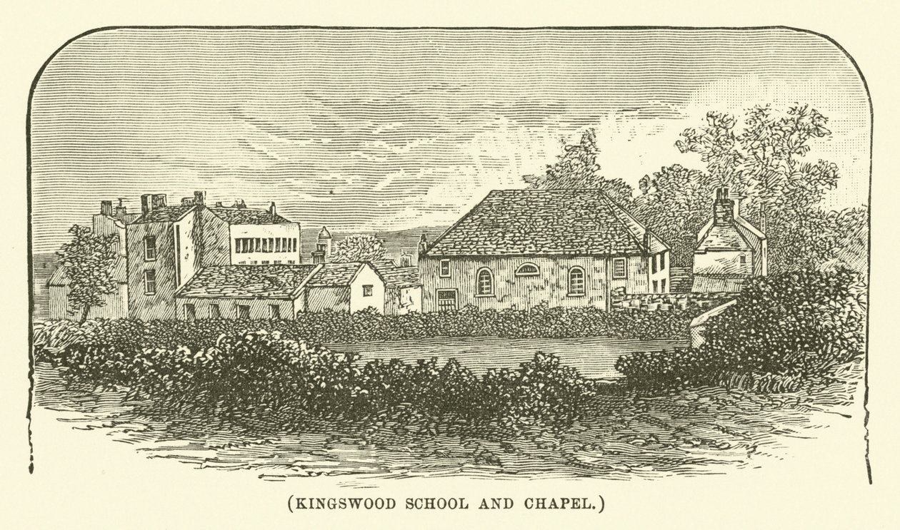 Kingswood School and Chapel (gravyr) av English School