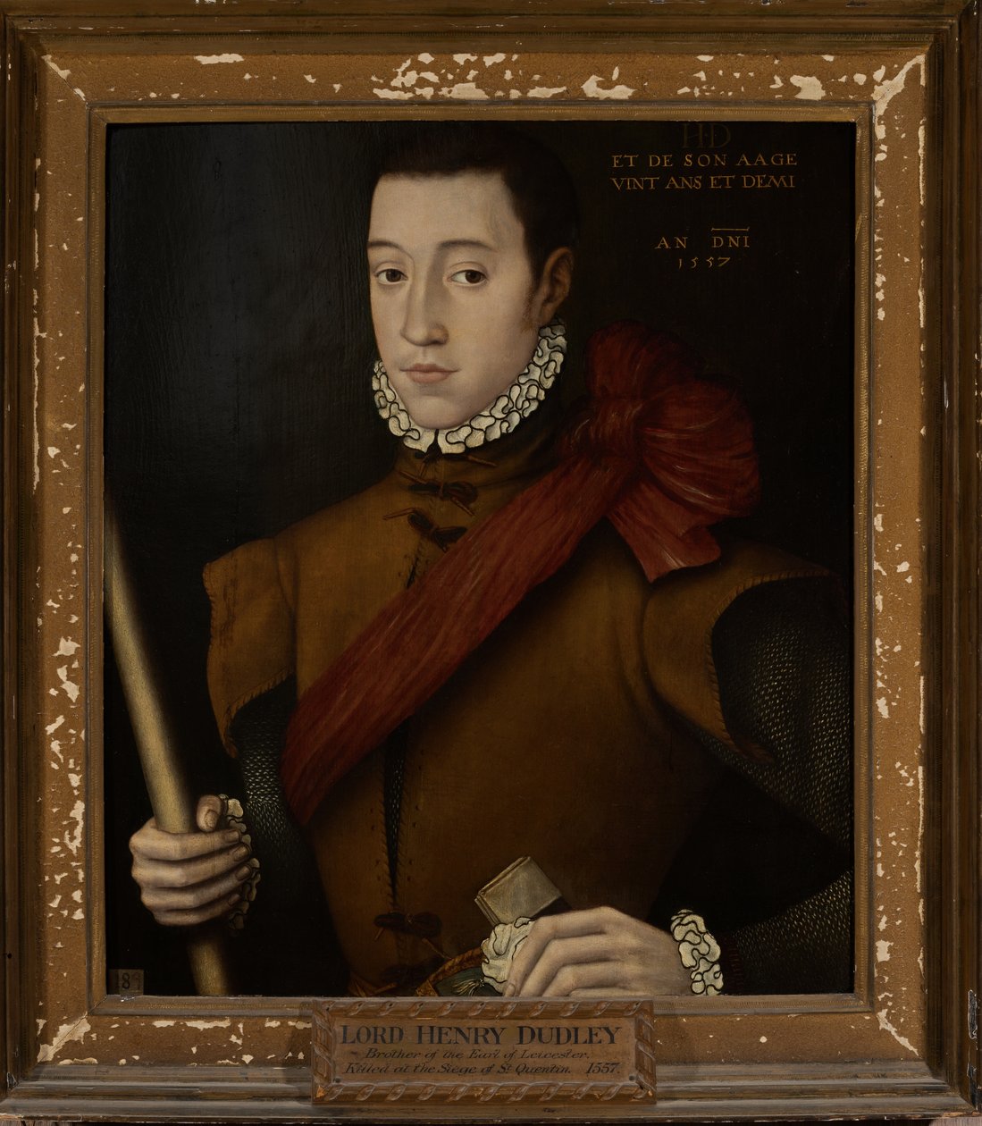 Lord Henry Dudley (1531-1557) av English School