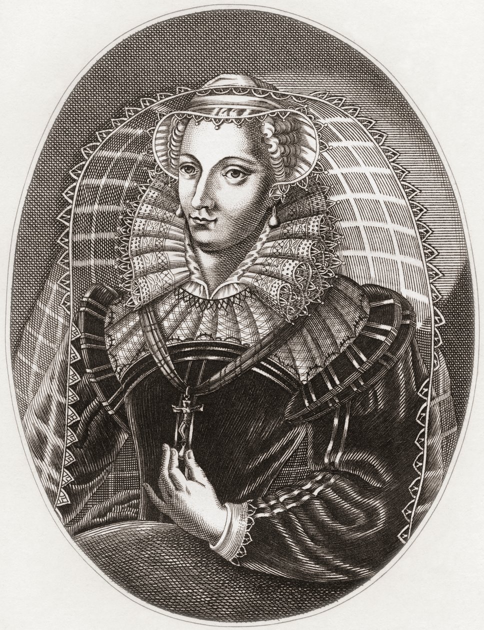Mary, drottning av skotten av English School