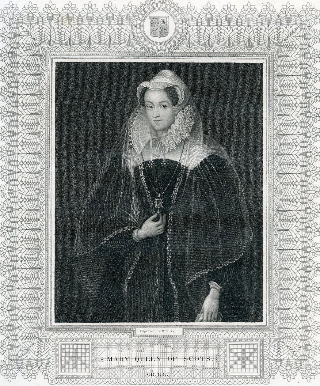 Mary Queen of Scots, 1800-talet av English School
