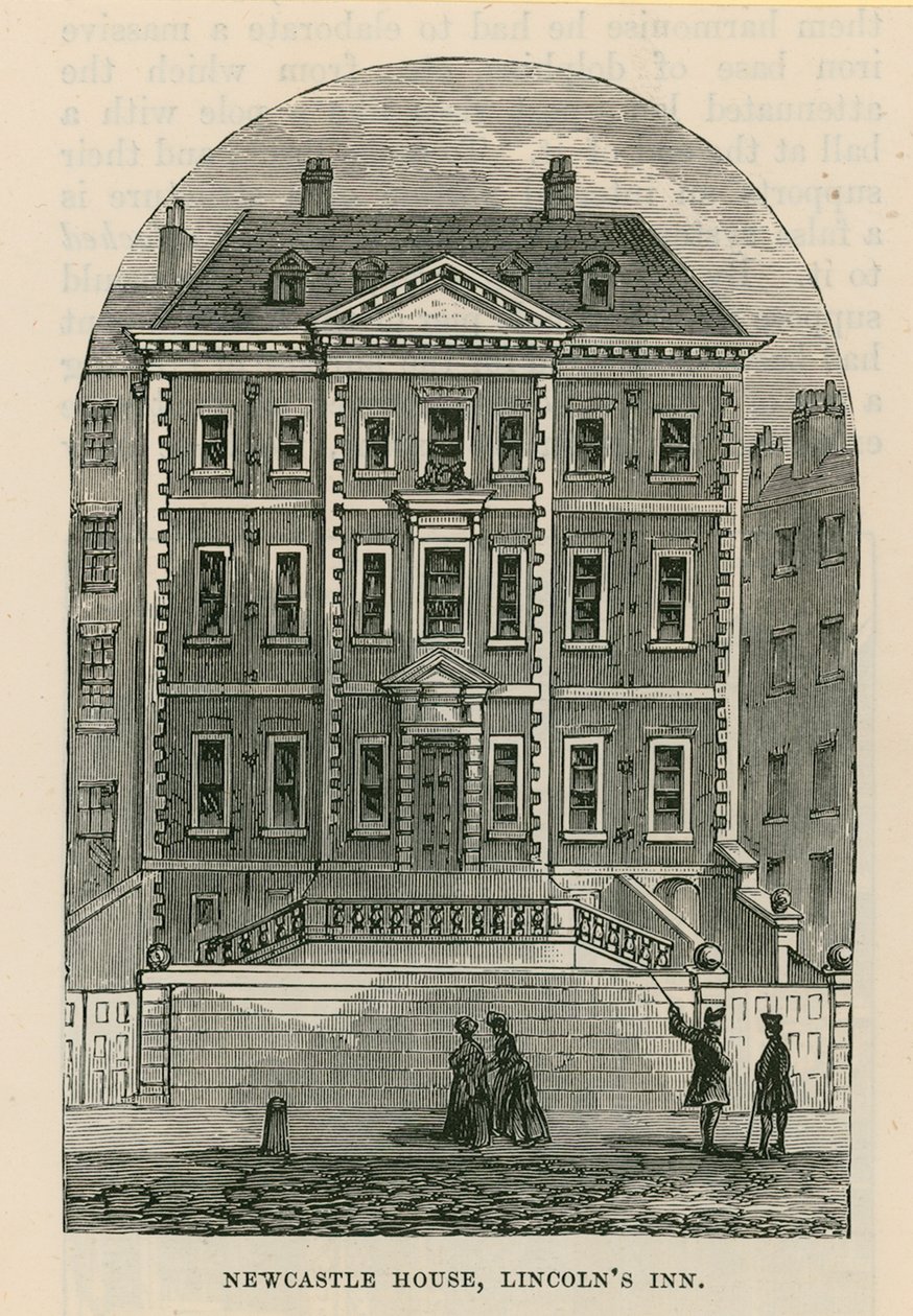 Newcastle House, Lincolns Inn, London av English School