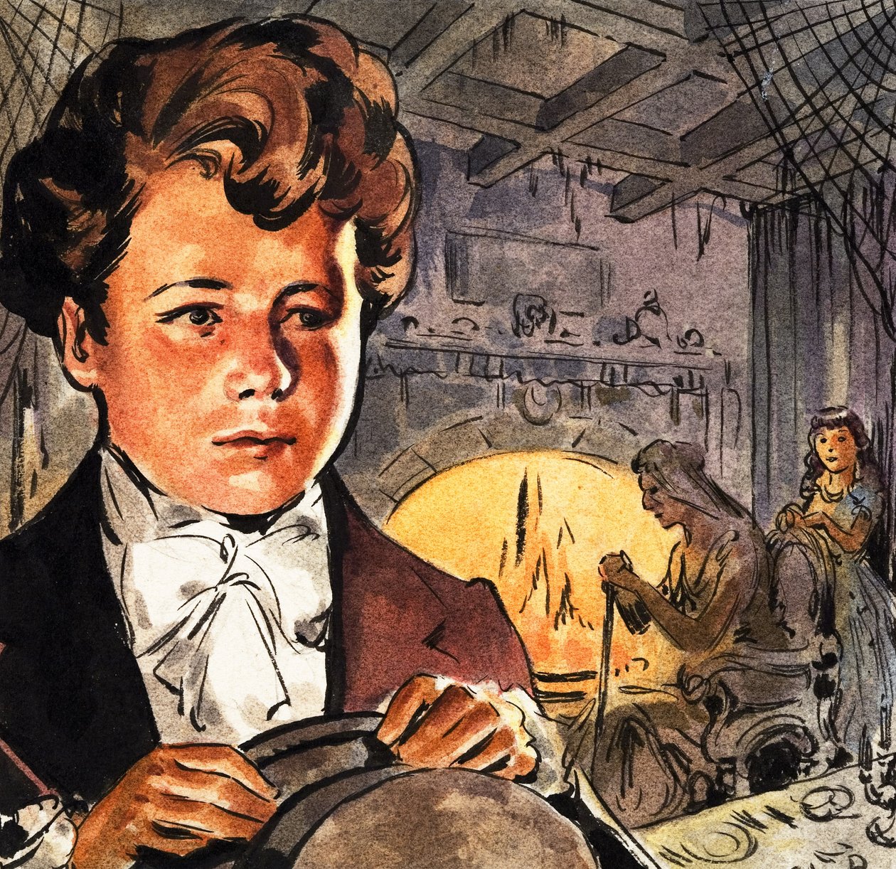 Pip från "Stora förväntningar" av Charles Dickens av English School
