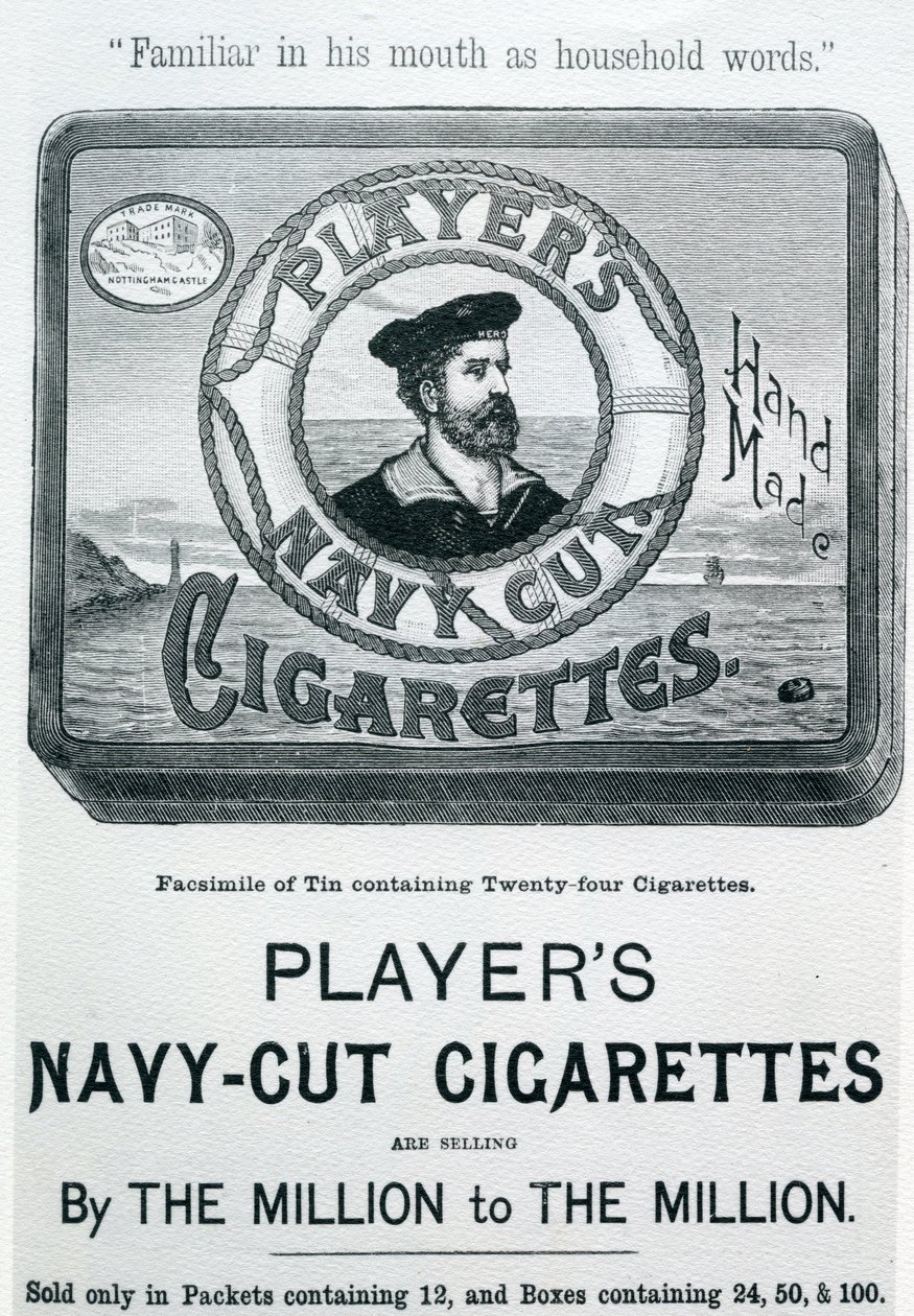 Players Navy Cut Cigarettes, 20th Century av English School