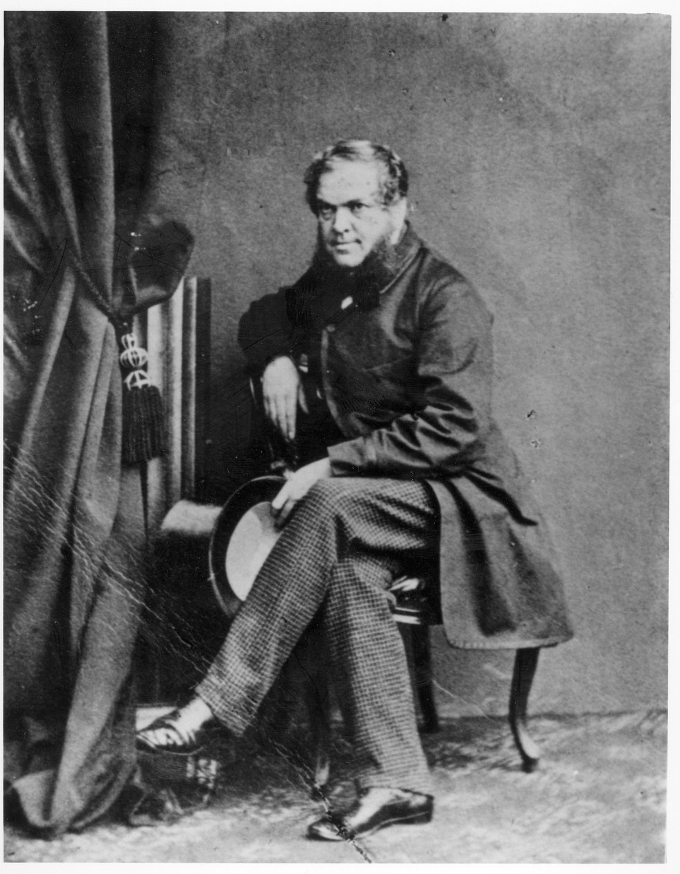 Porträtt av John Forster (1812-76) av English School