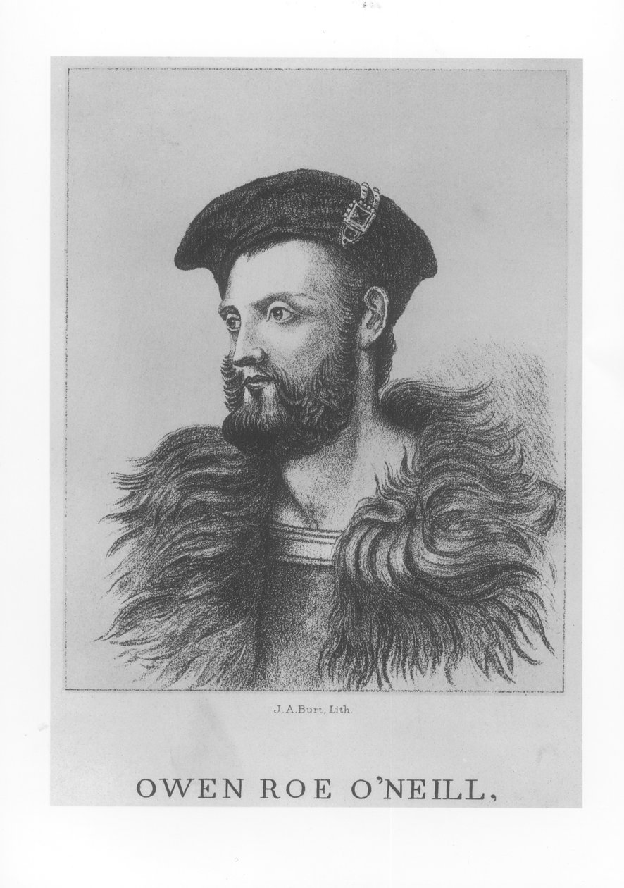 Porträtt av Owen Roe ONeill (1590-1649) av English School