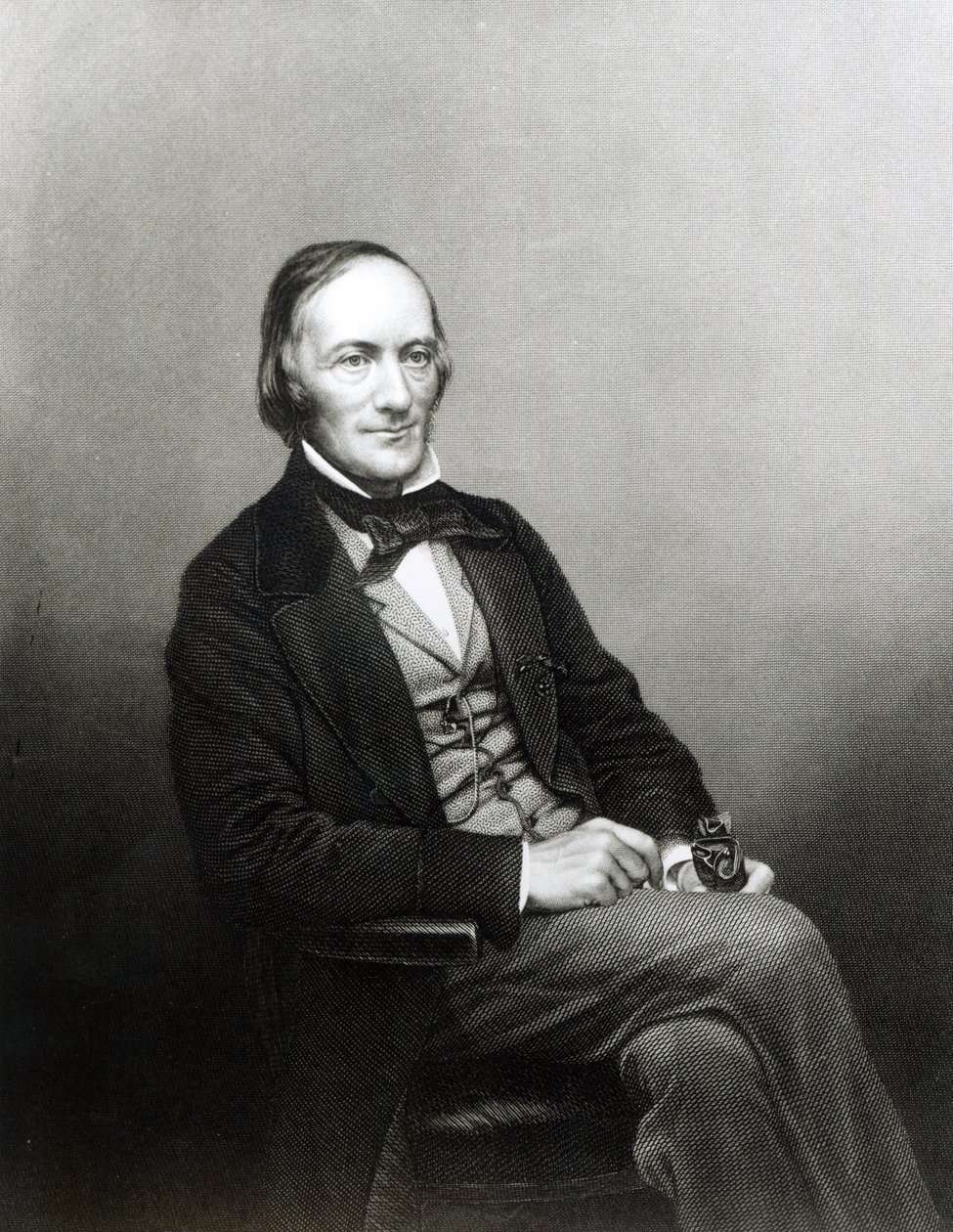 Porträtt av Sir Richard Owen (1804-1892) av English School
