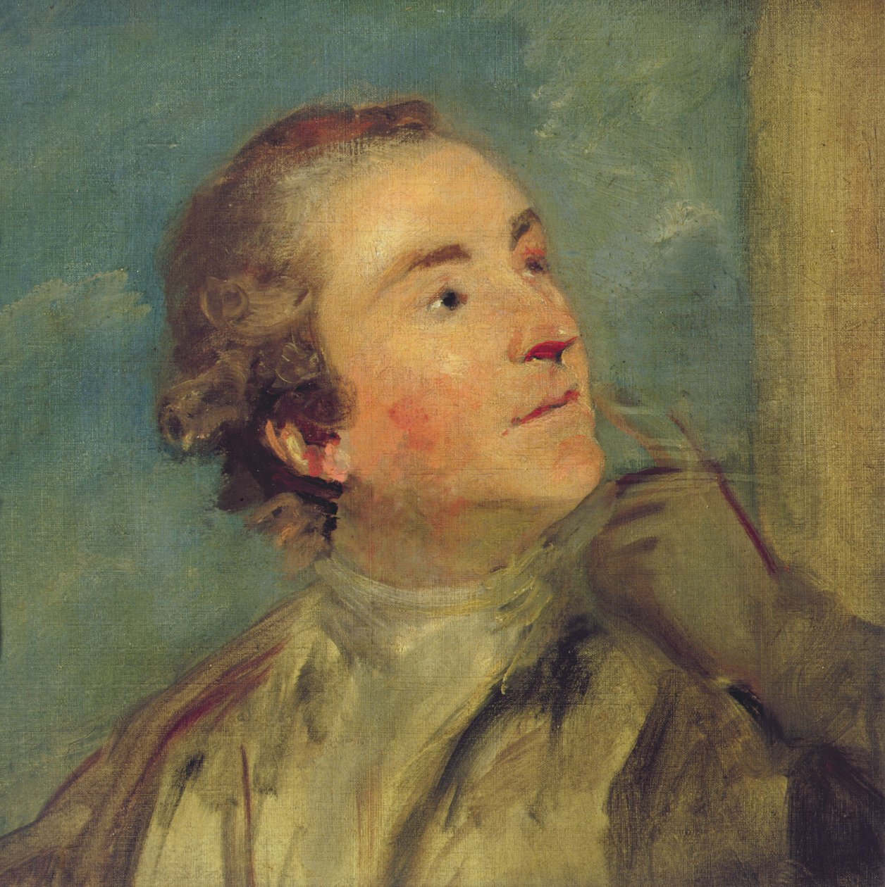 Porträtt av Sir William Chambers (1726-96) av English School