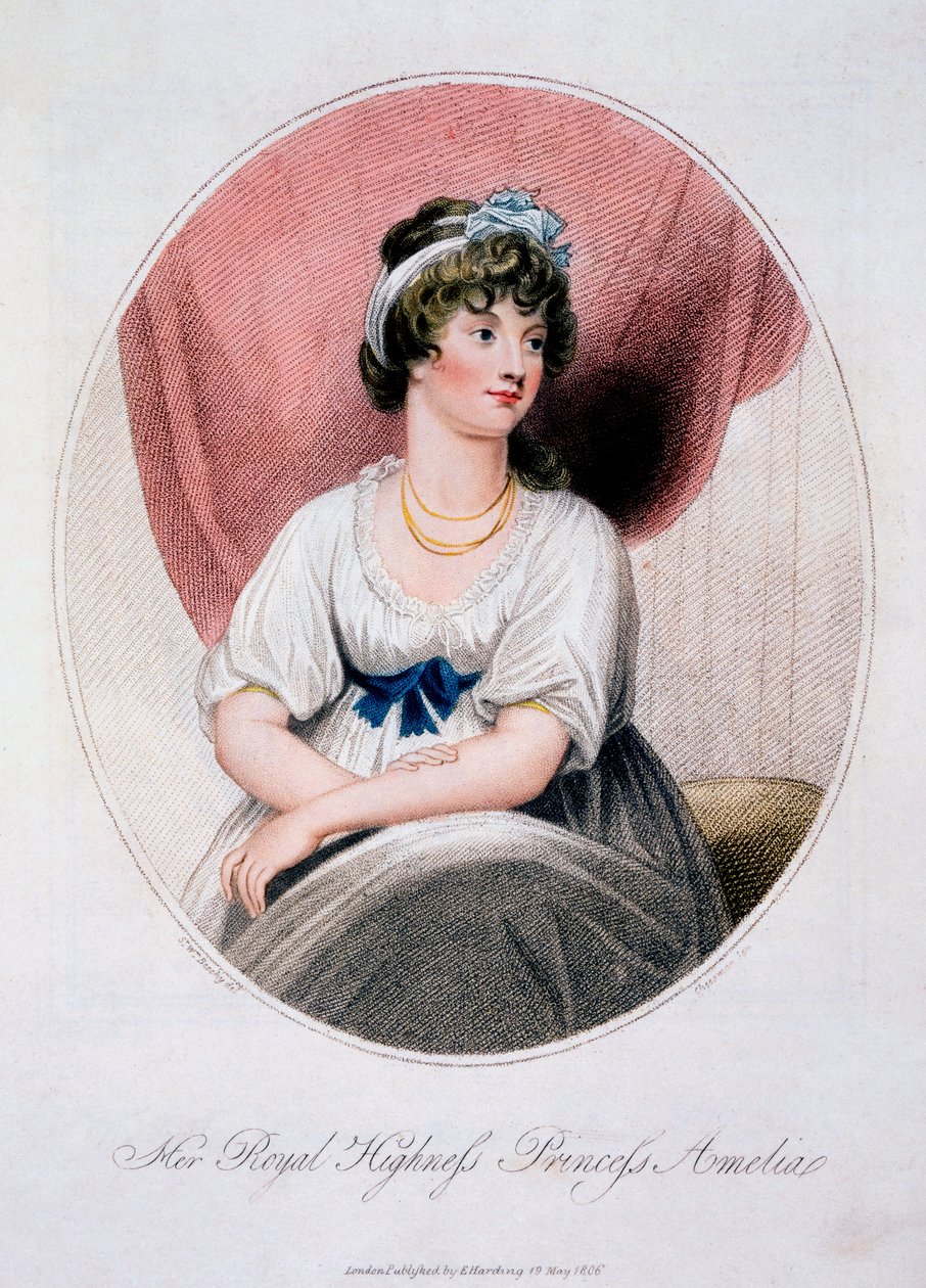 Prinsessan Amelia, 1806 av English School