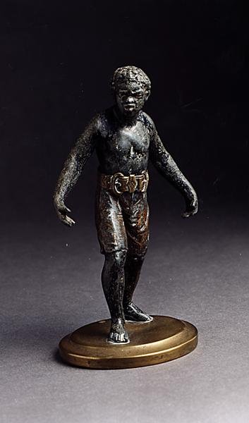Priskämpe (spelter och brons) av English School