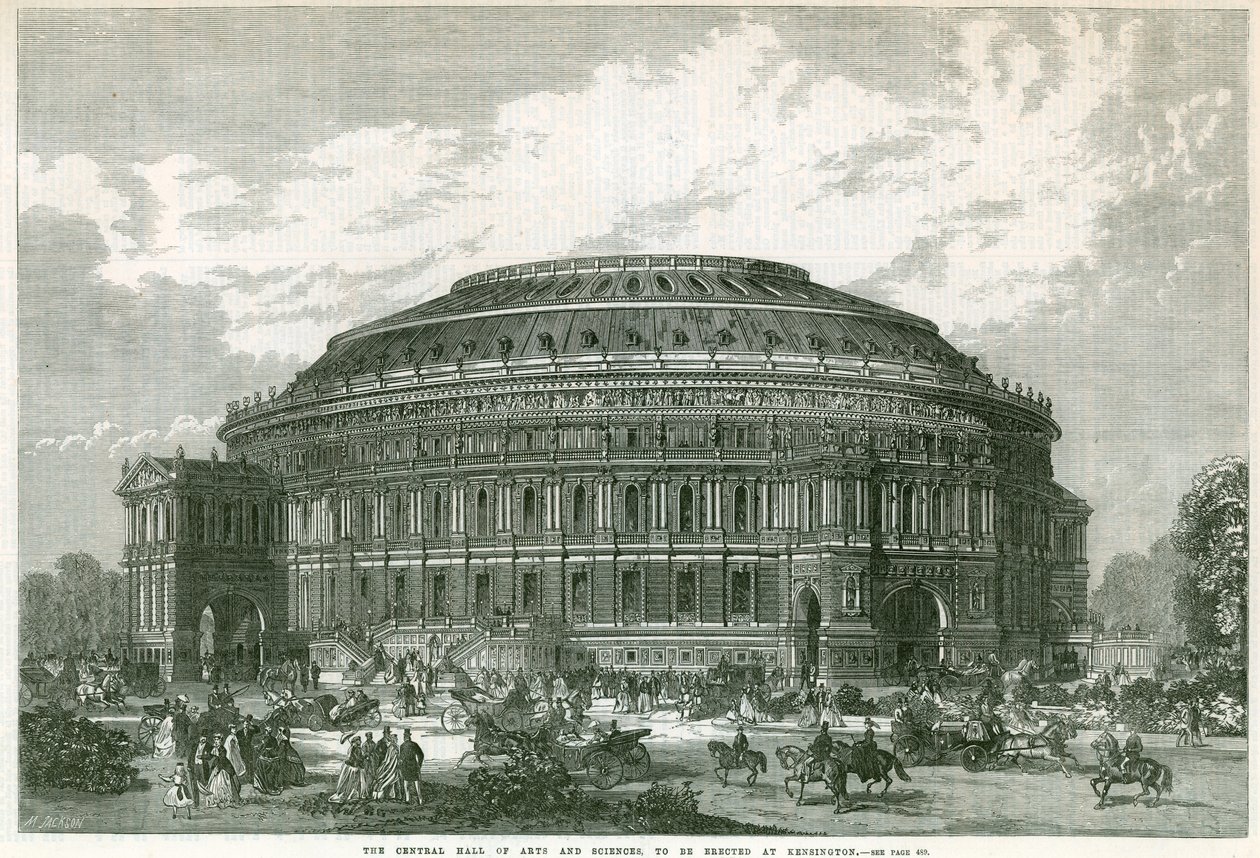 Föreslagna Royal Albert Hall av English School