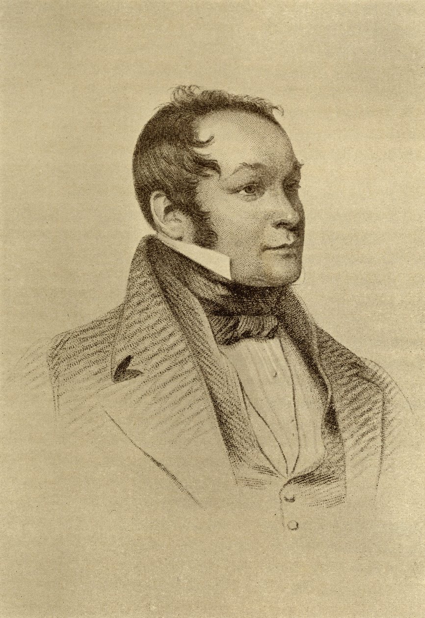 Richard Harris Barham (1788-1845) av English School