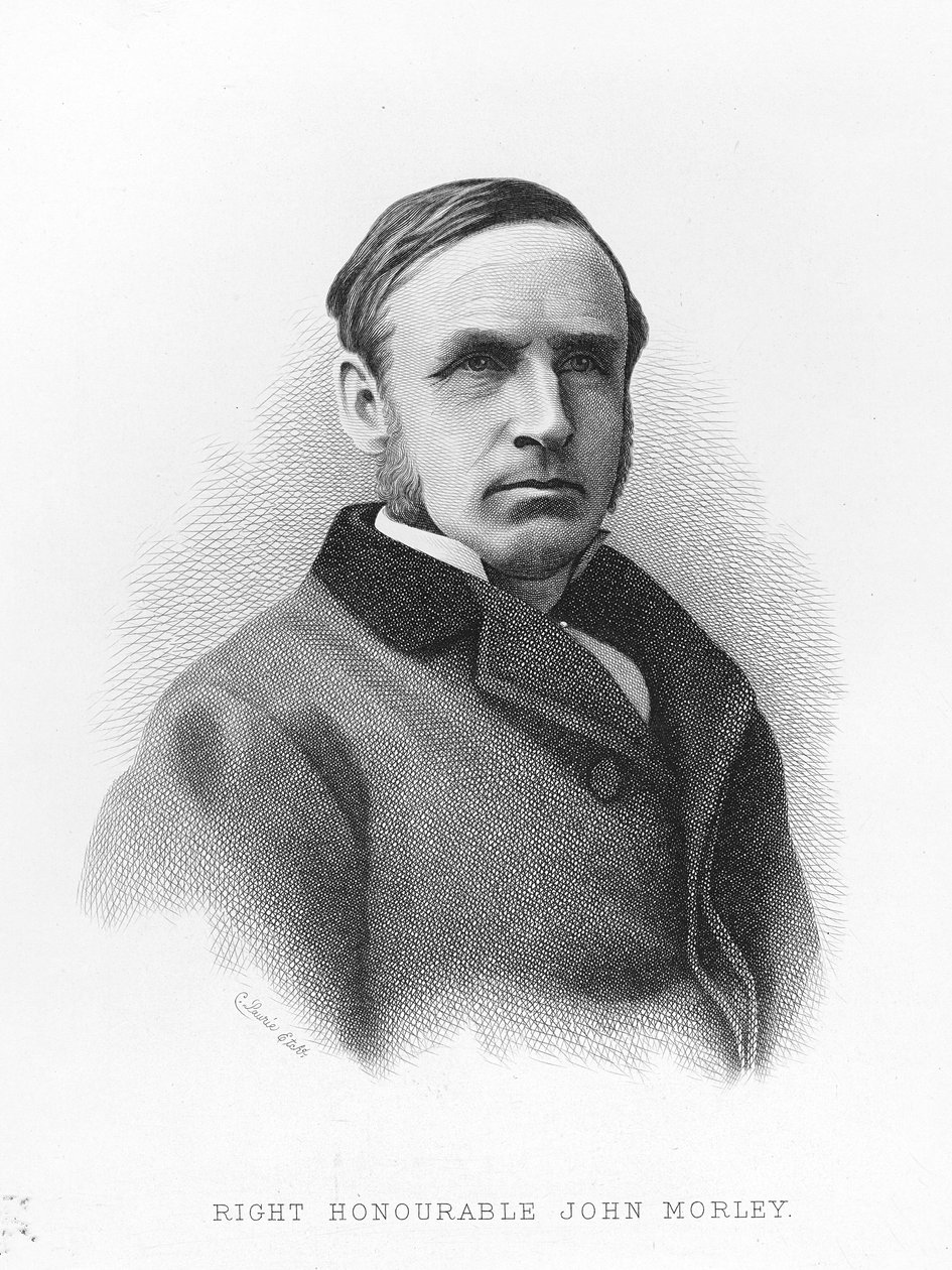 Höger ärade John Morley av English School