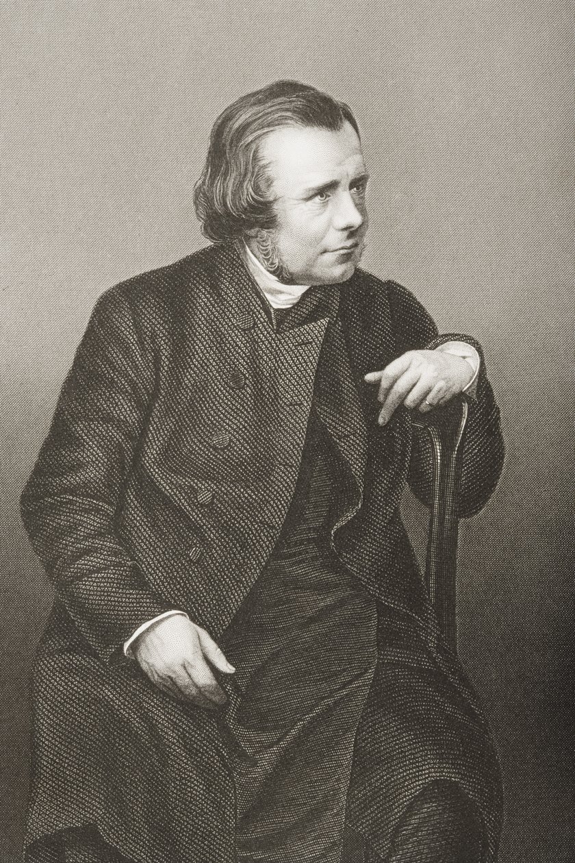 Samuel Wilberforce (1805-73) (litho) av English School
