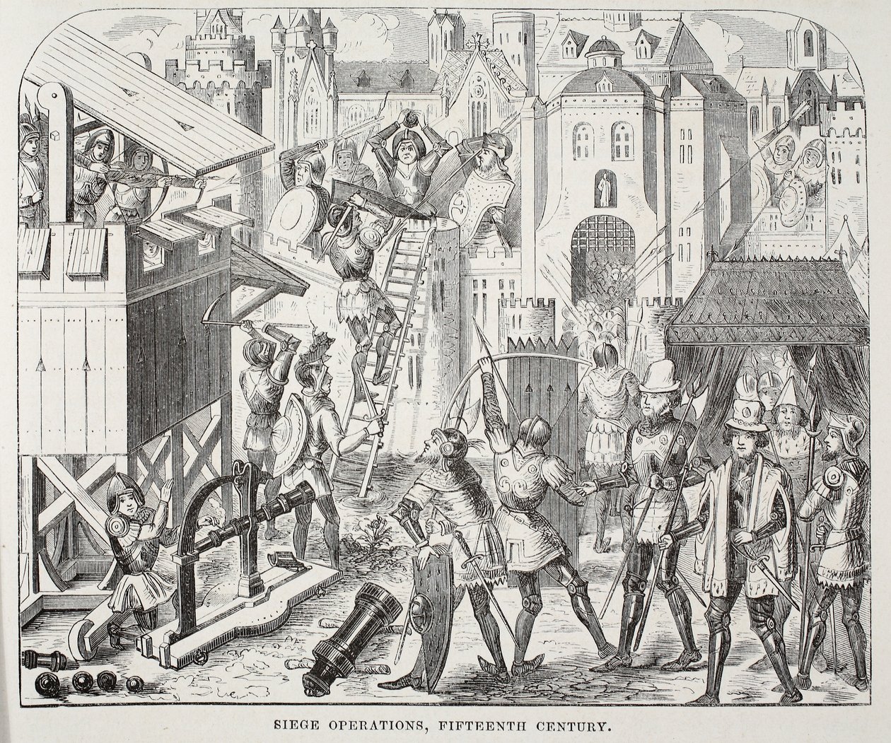 Siege Operations, femtonde århundradet av English School