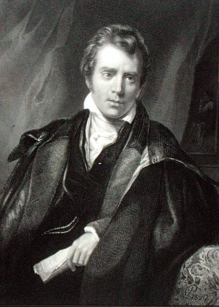 Sir David Wilkie (1785-1841) (gravyr) av English School