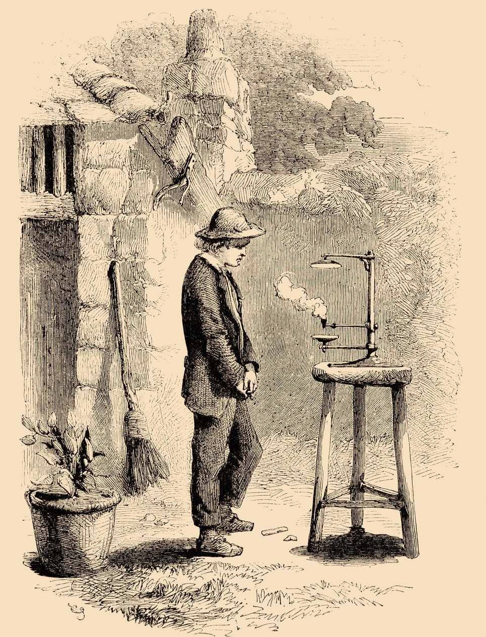 Sir Humphry Davy (1778-1815) av English School