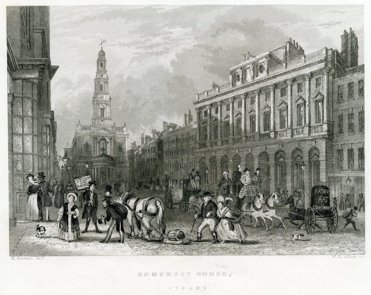 Somerset House, Strand av English School