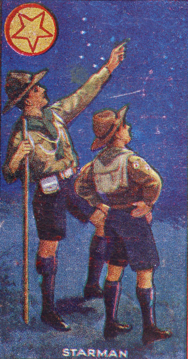 Starman Scout Badge, 1923 av English School