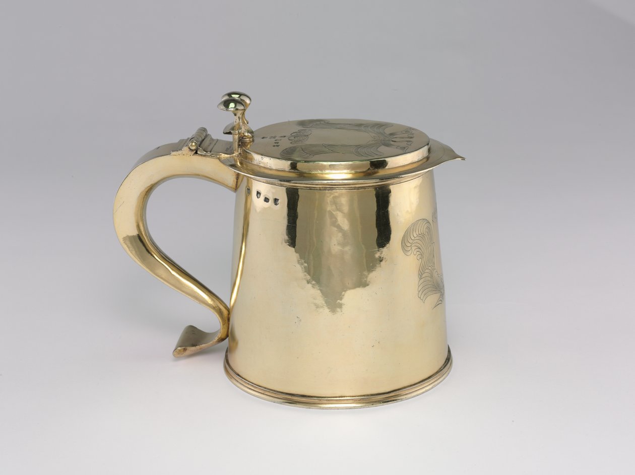Tankard, 1665 av English School