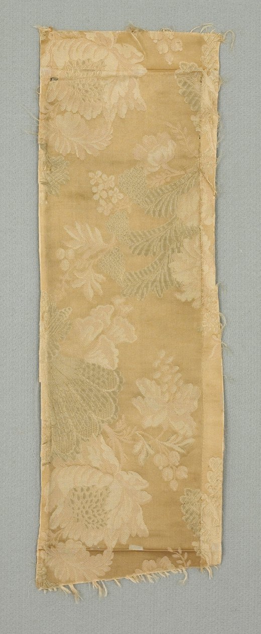 Textilfragment, tidigt 1800-tal av English School
