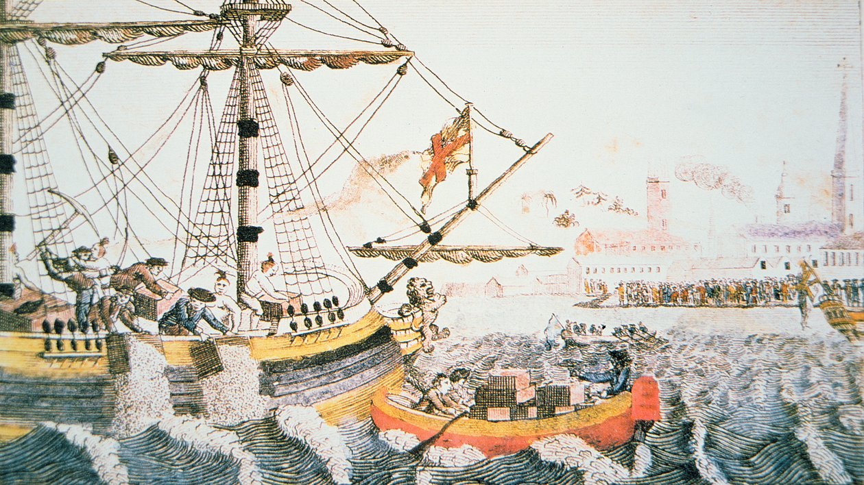 Boston Tea Party av English School