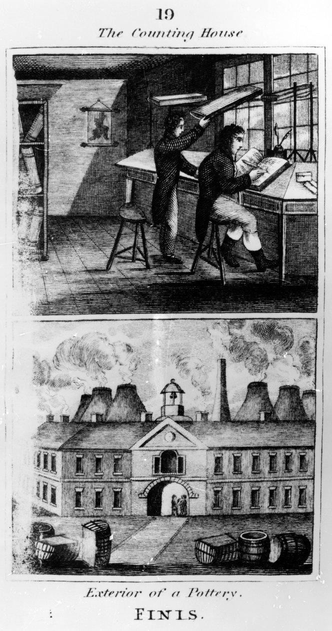 Räknehuset, 1827 av English School