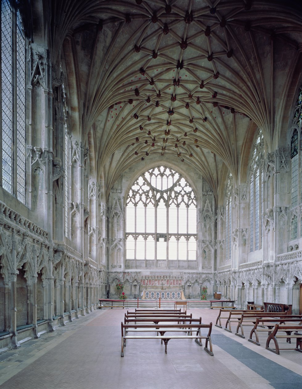 Lady Chapel, byggt 1321-c.53 av English School