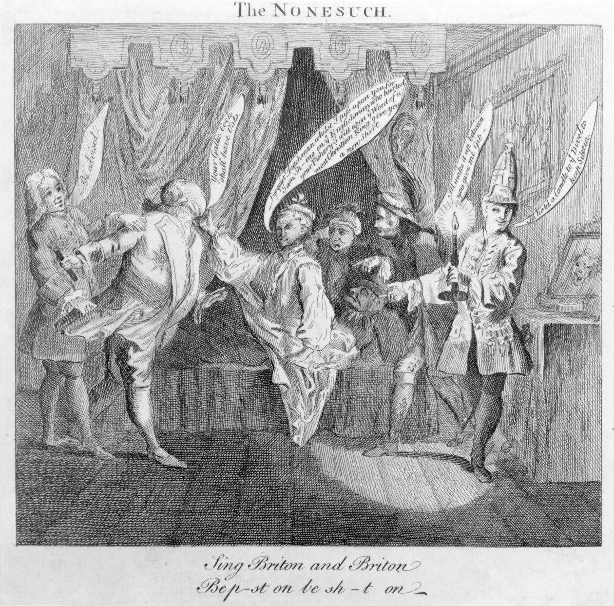The Nonesuch, c.1748 av English School