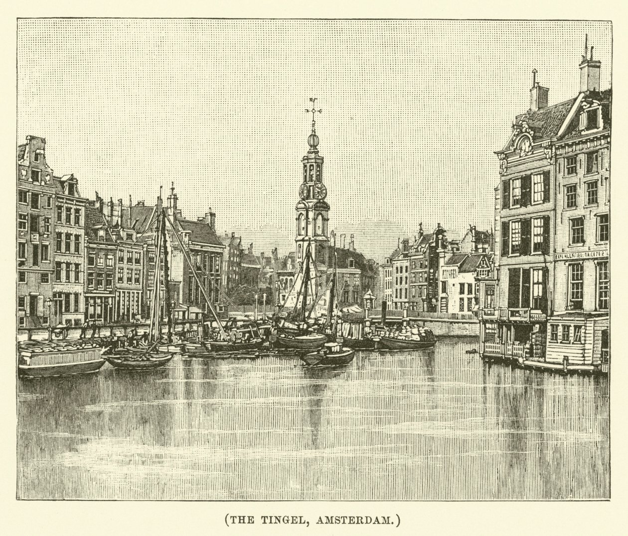 Tingel, Amsterdam (gravyr) av English School