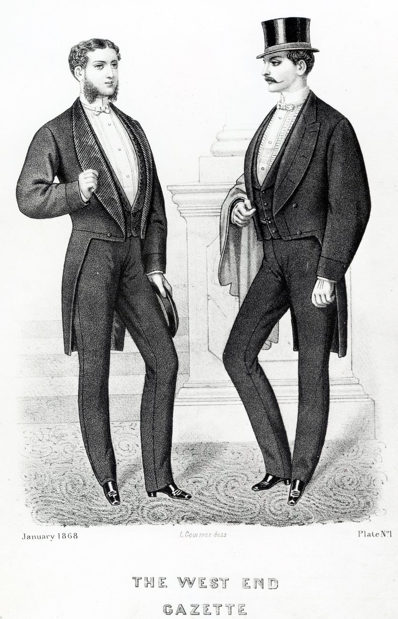 The West End Gazette, engelsk kund, 1868 av English School