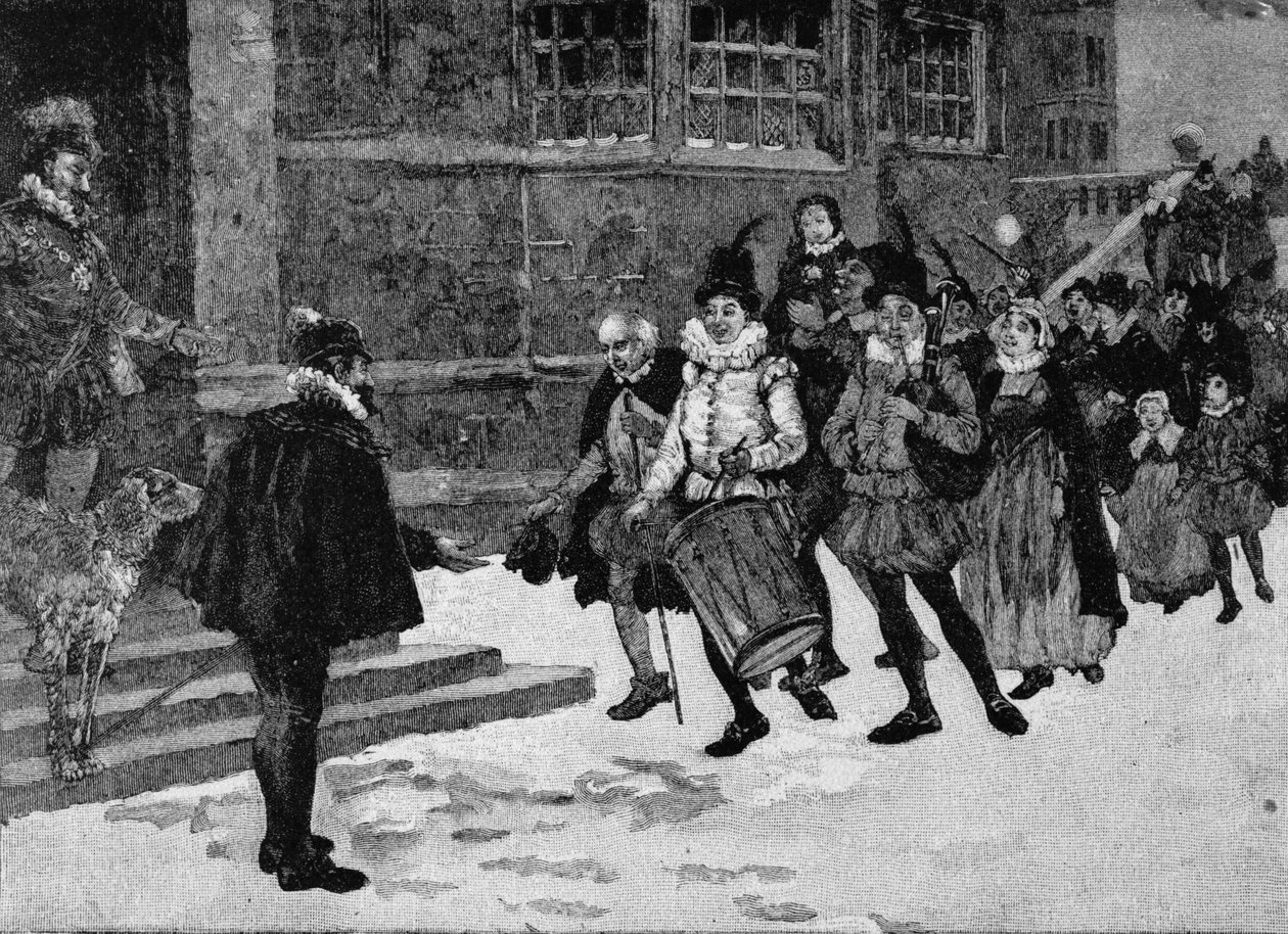 Tudor Wassailing av English School