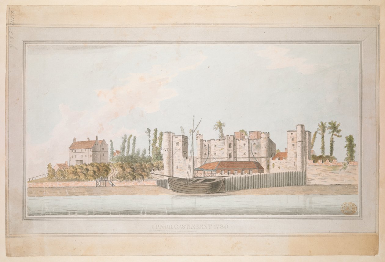 Upnor slott av English School