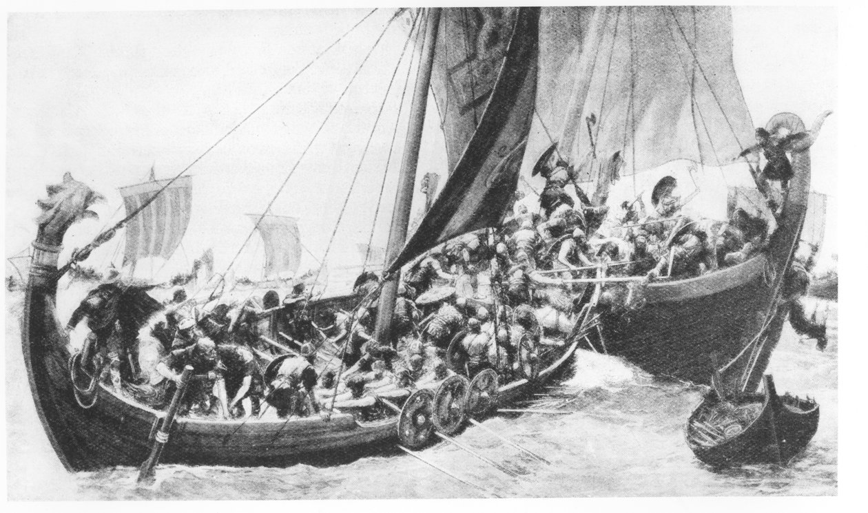 Vikingaskepp av English School