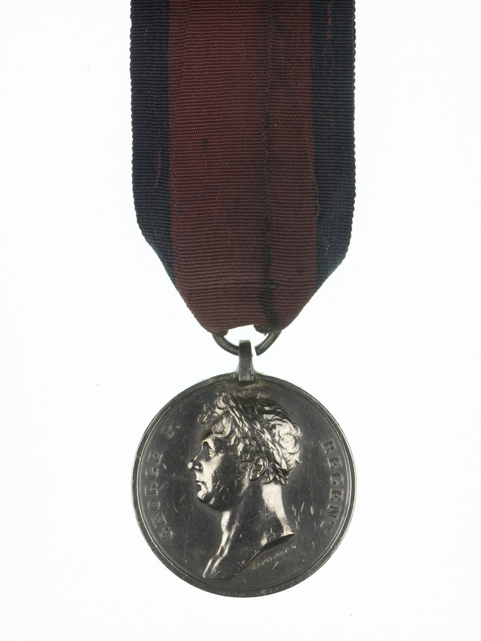 Waterloo-medalj av English School