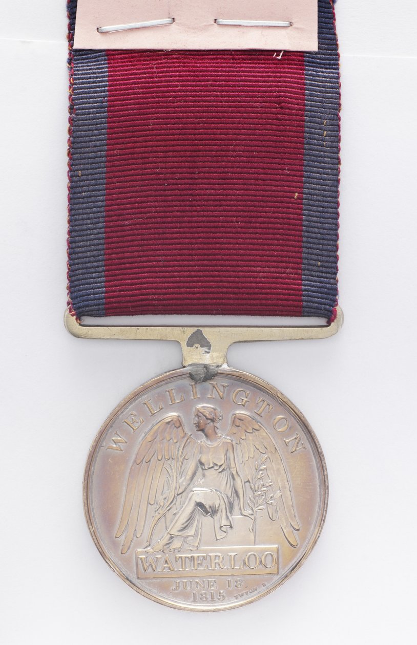 Waterloo-medalj av English School