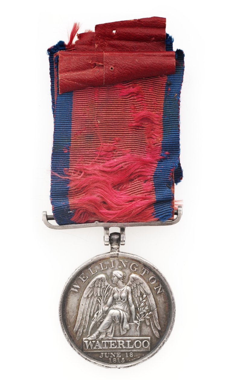 Waterloo-medalj av English School