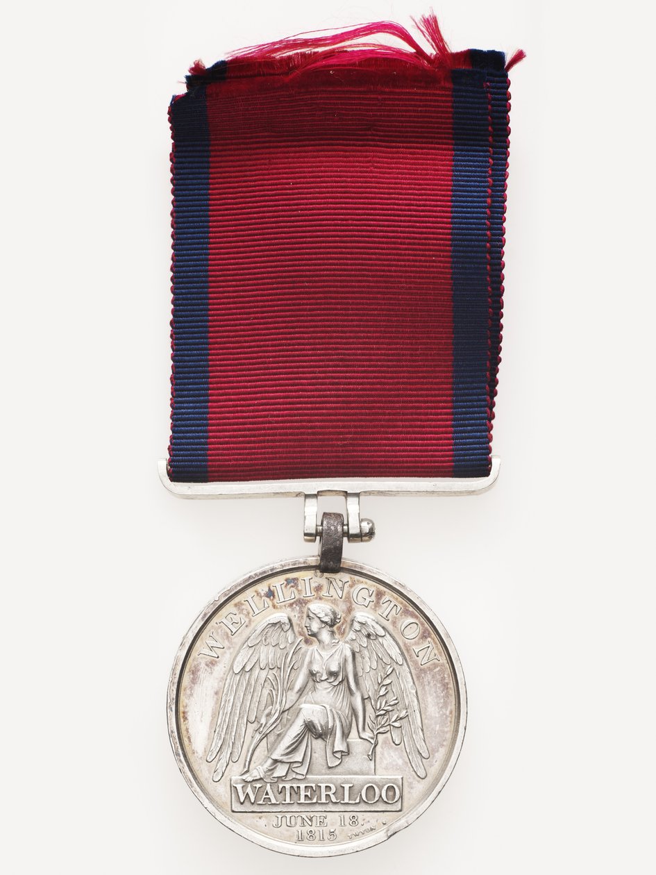 Waterloo-medalj av English School