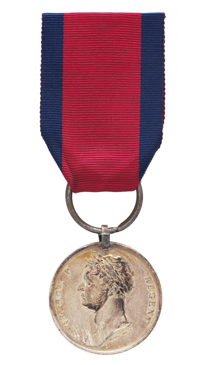 Waterloo-medalj av English School