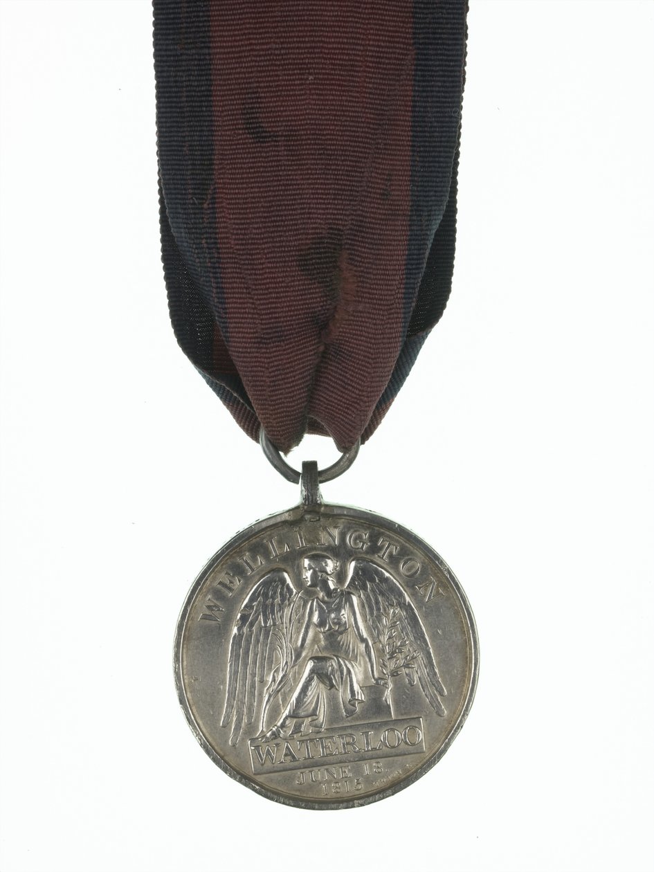 Waterloo-medalj av English School