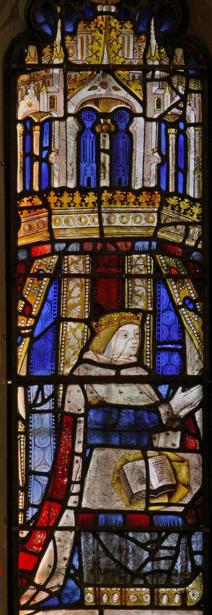 Window Ew som visar Edward V som prins av English School