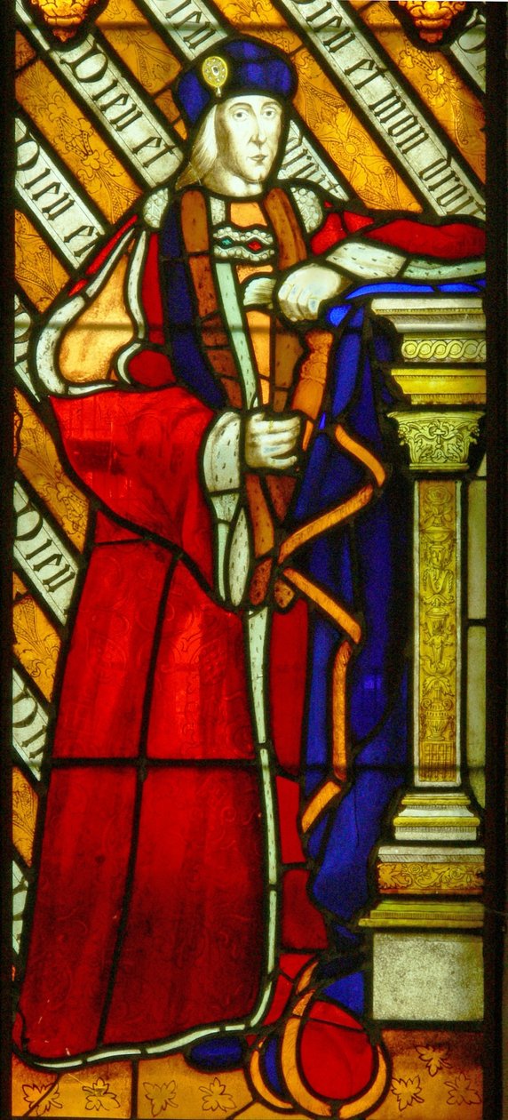 Window Ew föreställande Henry VII av English School