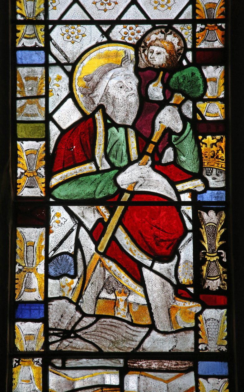 Fönster n5 föreställande St Christopher av English School