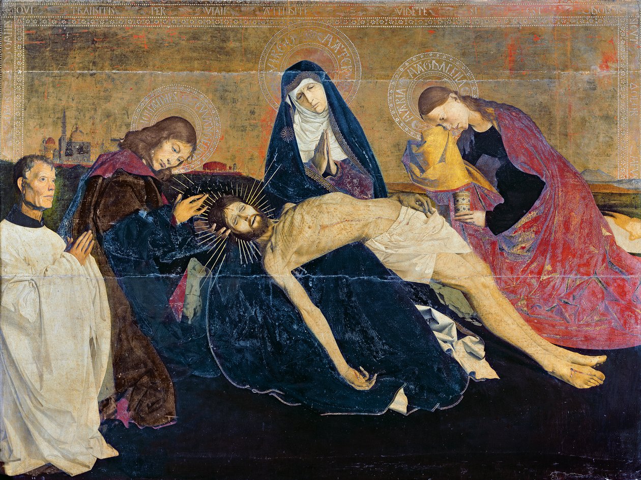 Avignon Pieta, 1450-60 av Enguerrand Quarton