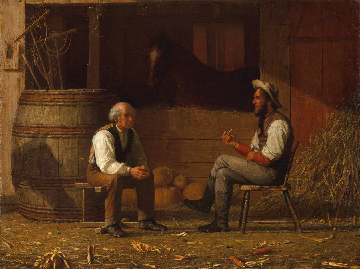 Talking It Over, 1872. av Enoch Wood Perry