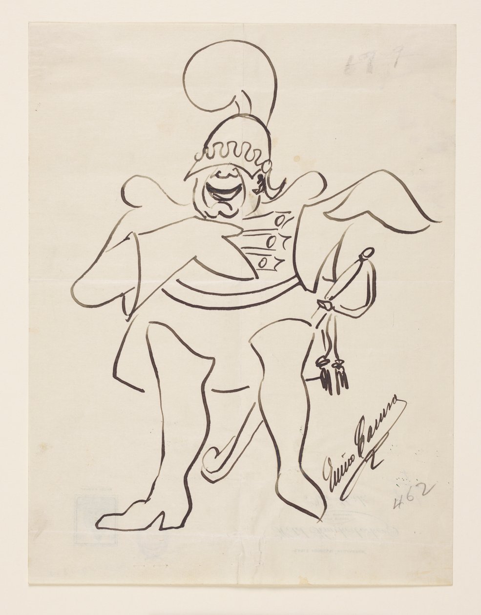 Enrico Caruso som Don José i "Carmen" av Enrico Caruso