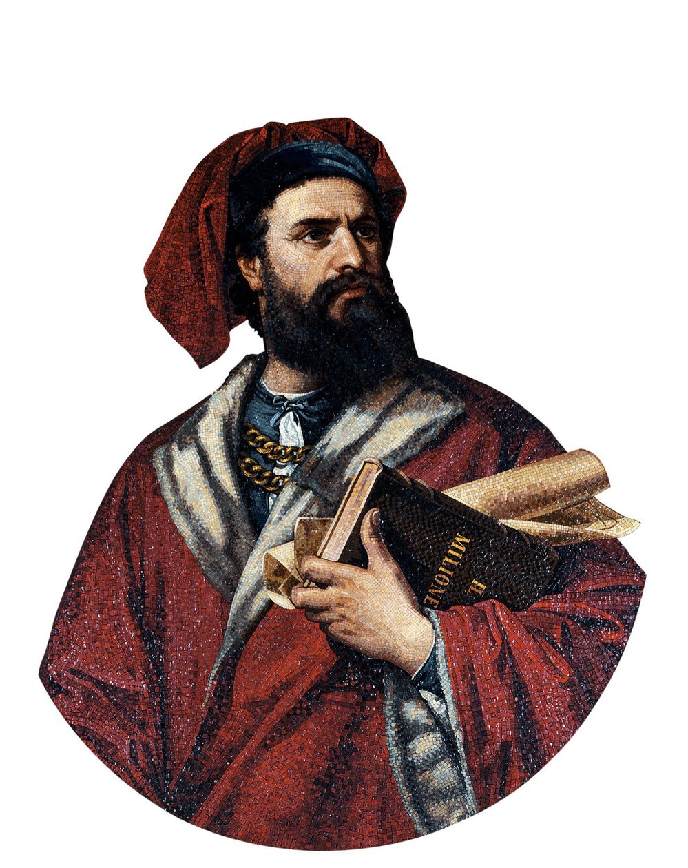 Marco Polo, 1867 av Enrico Podio