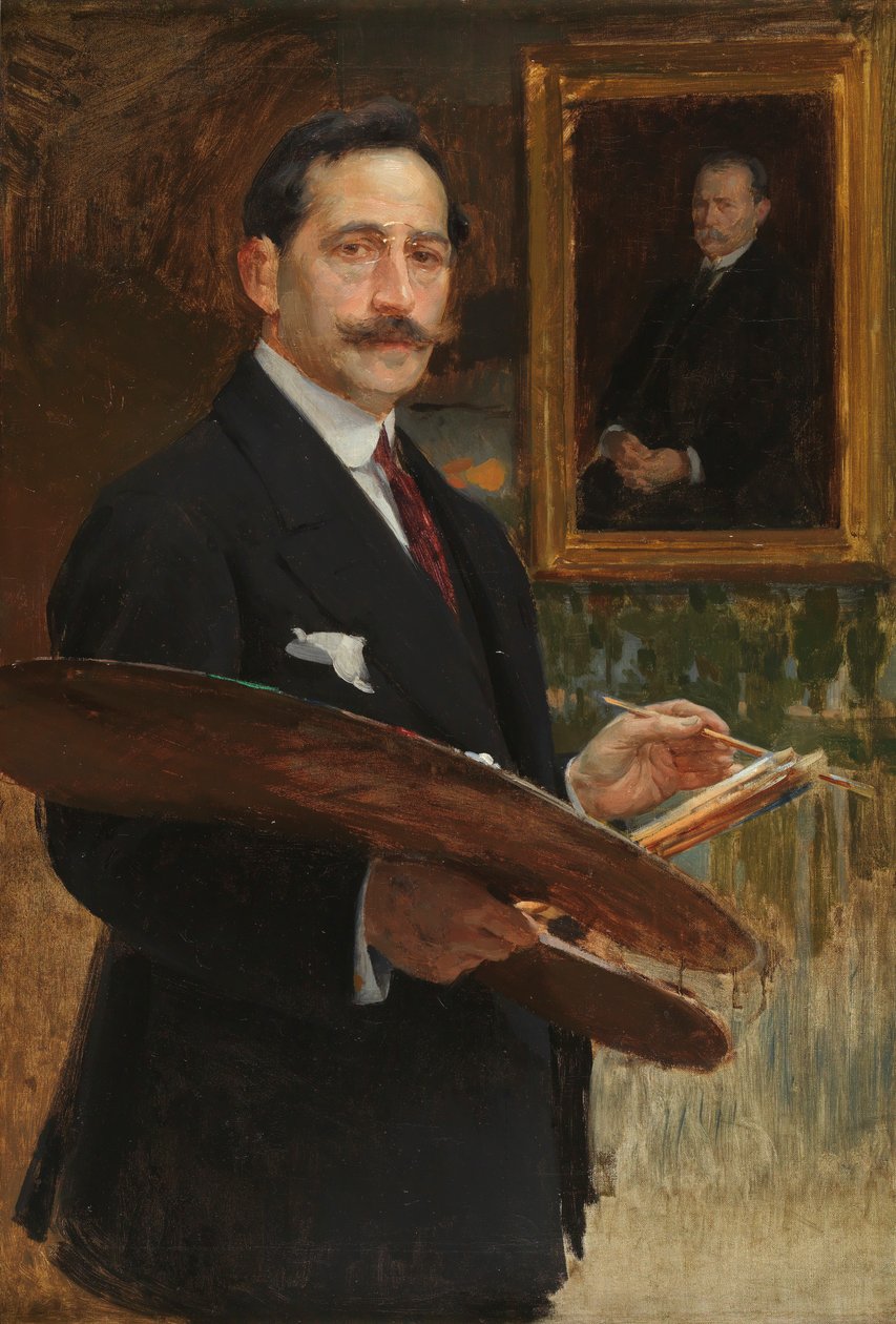  AutoretratoSelf-portrait  av Enrique Simonet