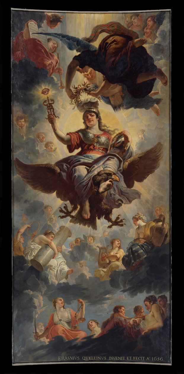Rådets kammartak av Erasmus Quellinus II