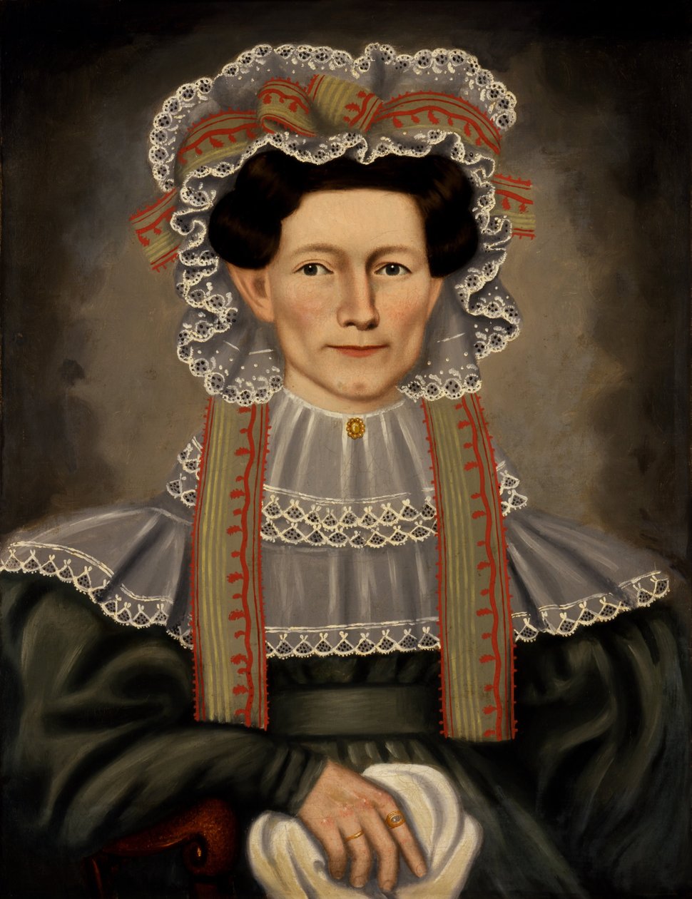 Lady av Squire Williams House av Erastus Salisbury Field
